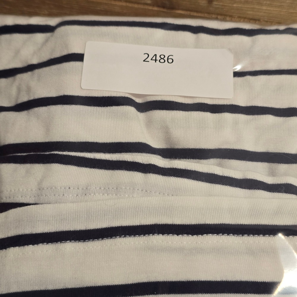 Melrose and Market Dress Womens 3X Striped Sleeveless Pocket Swing Navy White - Picture 9 of 9